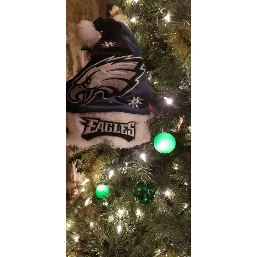 Fly Eagles Fly! 100 Green Light Covers Create an Eagles Team Tree/String of Lite